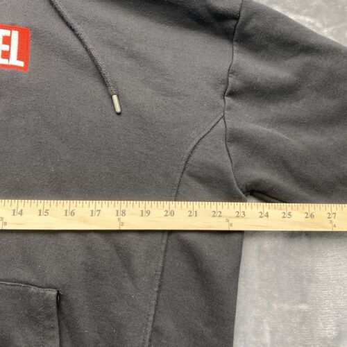 Pull & Bear Marvel Sweatshirt Hoodie Black Size L
