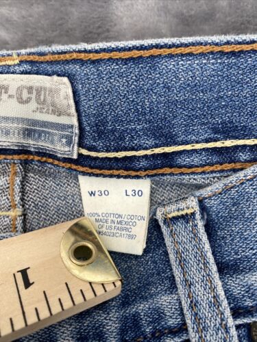 Old Navy Mens Y2K Famous Bootcut Jeans Size 30 x 30 100% Cotton Light Wash