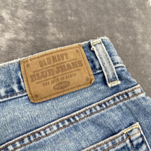 Old Navy Mens Y2K Famous Bootcut Jeans Size 30 x 30 100% Cotton Light Wash