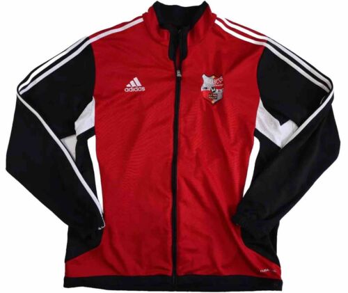adidas Climaclool Damascus Premier Full Zip Track Jacket Red Size L