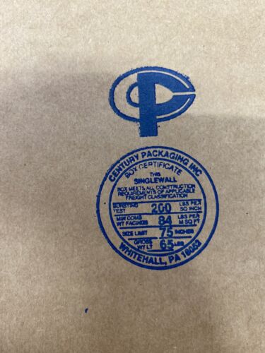18.5x15x2 Corrugated Shipping Boxes Made in USA (25 Pack)