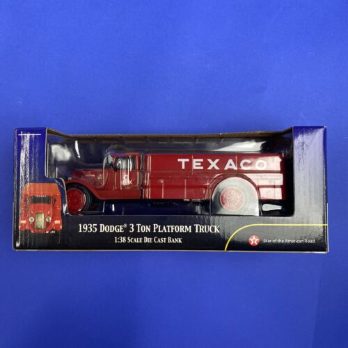 1935 Dodge 3 Ton Platform Truck 1:38 Die Cast Bank ERTL Collectibles - NIB