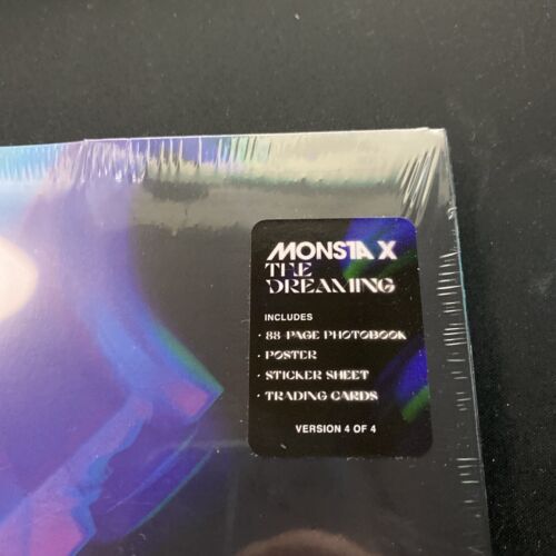 New: MONSTA X - The Dreaming CD (Deluxe Version 4 Of 4 ) Target Edition-6