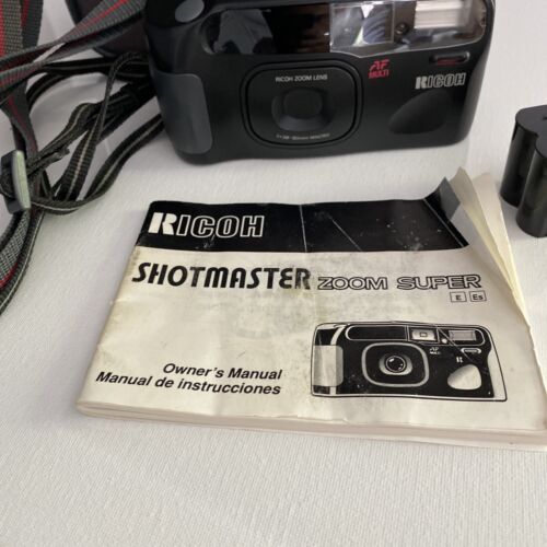 RICOH Shotmaster Zoom Super 35mm AF  Film Camera Very Complete