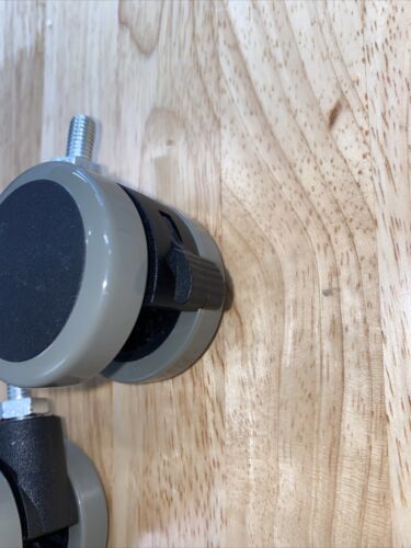 castor wheels with threads