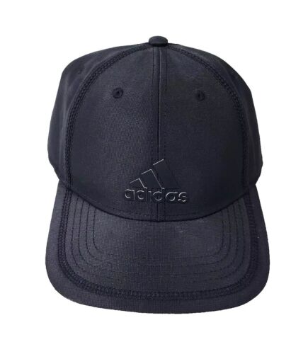 ADIDAS Aeroready Black C153 Baseball Cap Hat Adjustable Fit Black