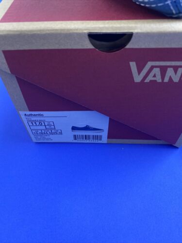 Vans Adult Unisex Authentic Shoes Navy VN000EE3NVY Size 11