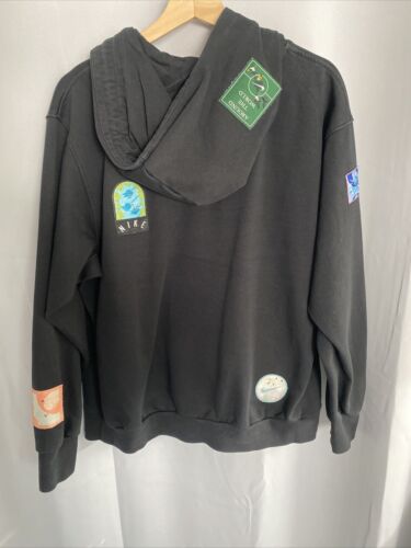 Nike Dry fit Hoodie With Basketball Patches Size Large