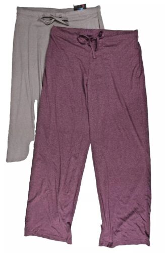 32 Cool Sleep Wear Womens (Size L) Gray and Purple 2 PACK