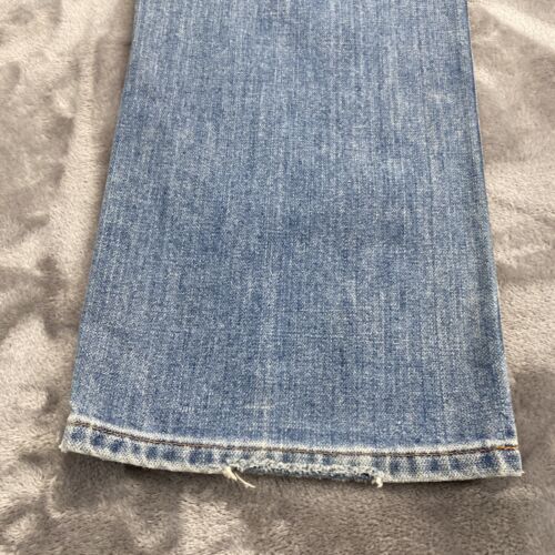 Old Navy Mens Y2K Famous Bootcut Jeans Size 30 x 30 100% Cotton Light Wash