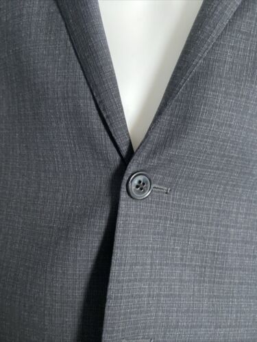 Ysl Mens Blazer (40R) Gray With Functional Surgeon Buttons