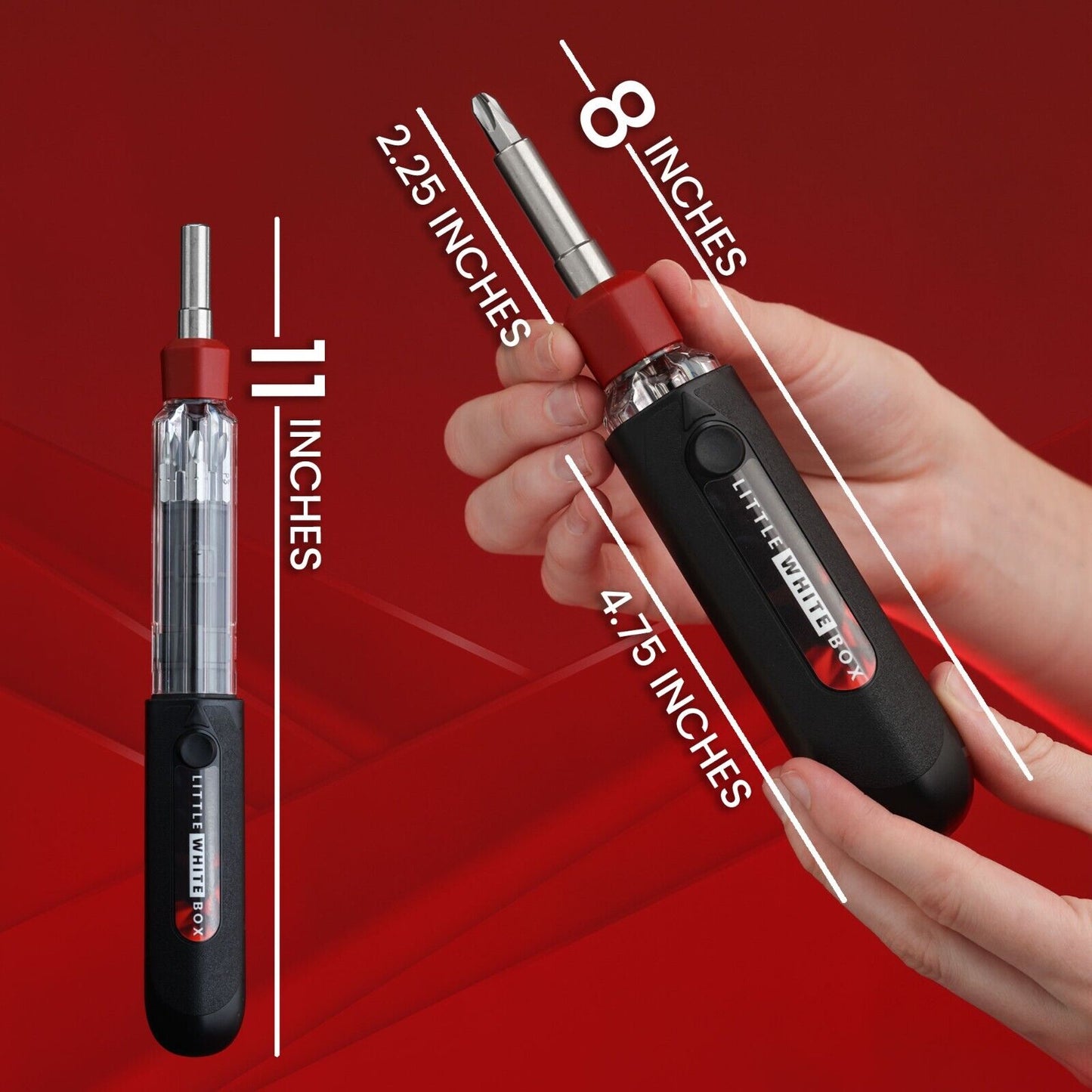 Autoloading Screw Driver with Touchless Bit Loading and Changing