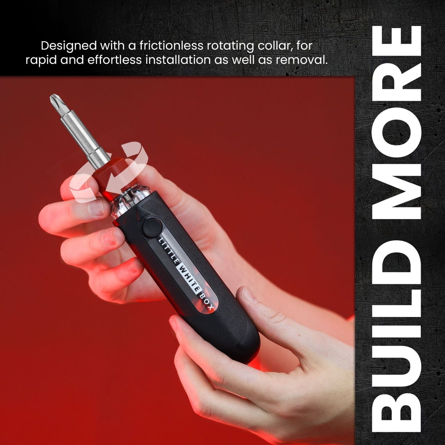 Autoloading Screw Driver with Touchless Bit Loading and Changing