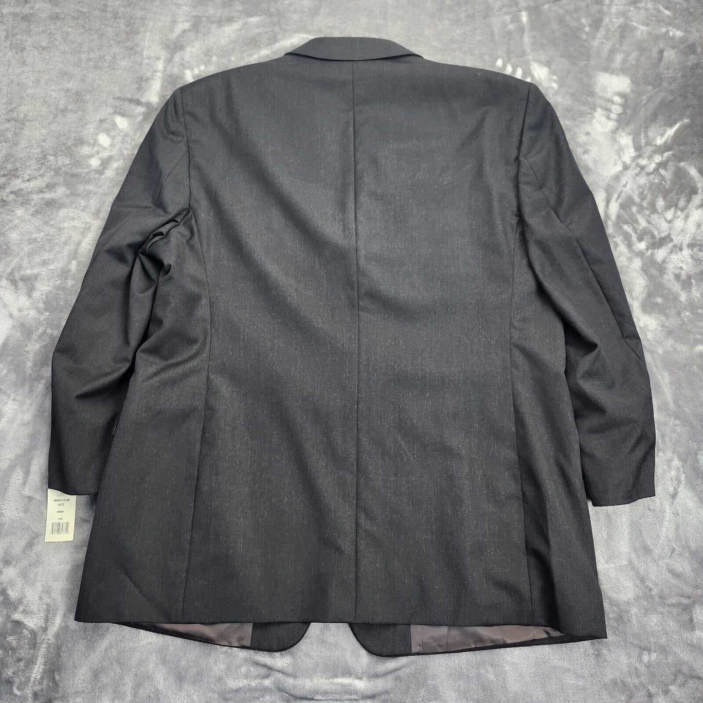 100% Wool Tuxedo Set Jacket Size 50 L, Pants 40x30