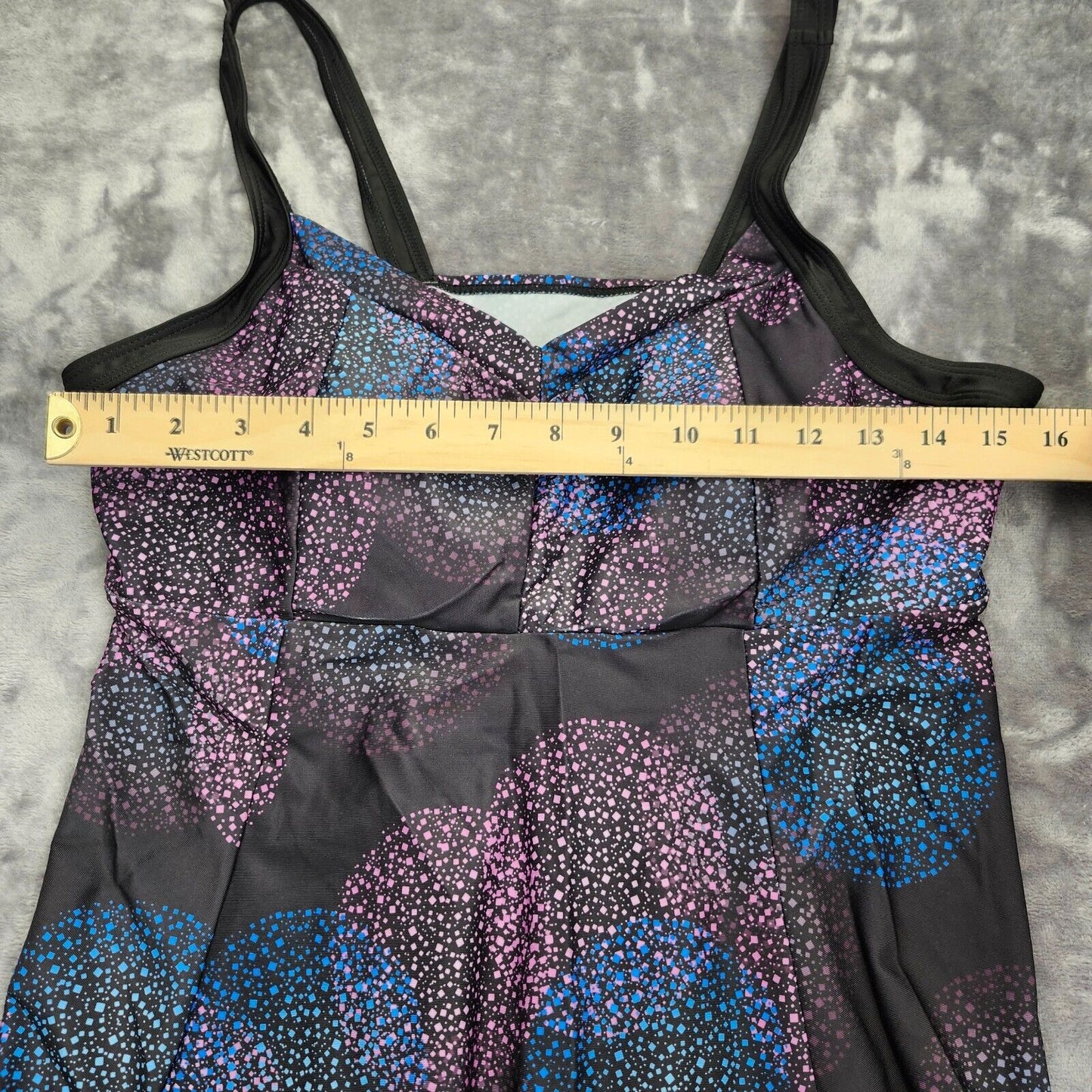 Womens Swimsuit Shorts Backless Two Piece Beach Wear with skirt 2XL