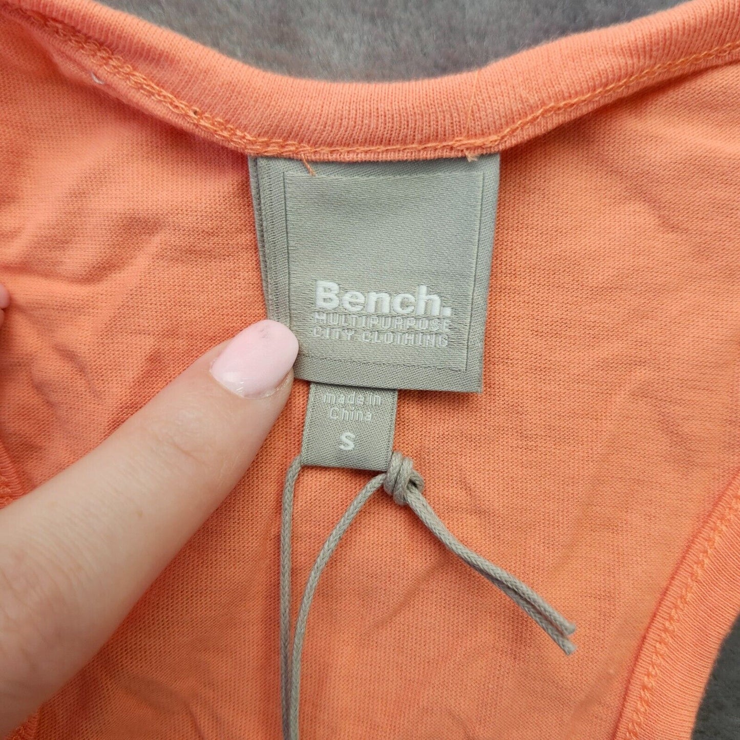 Bench Urban Wear Womens Tank Top Size Small Volley II Peach