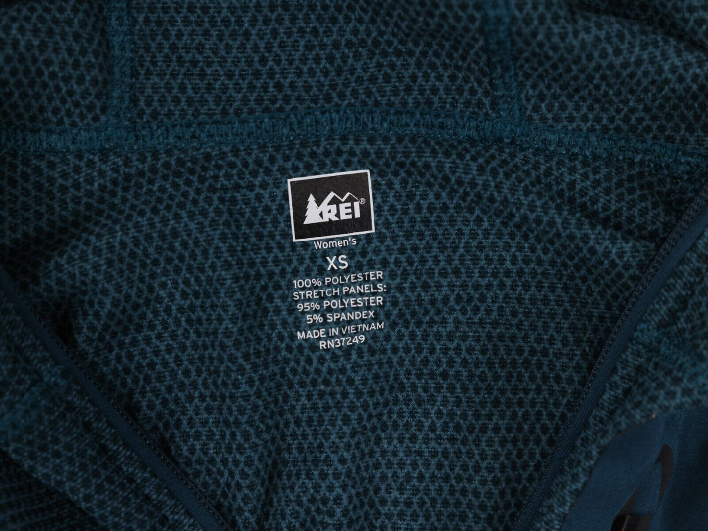 REI Sweatshirt Womens XS Hoodie Full Zip Long Sleeve with Pockets