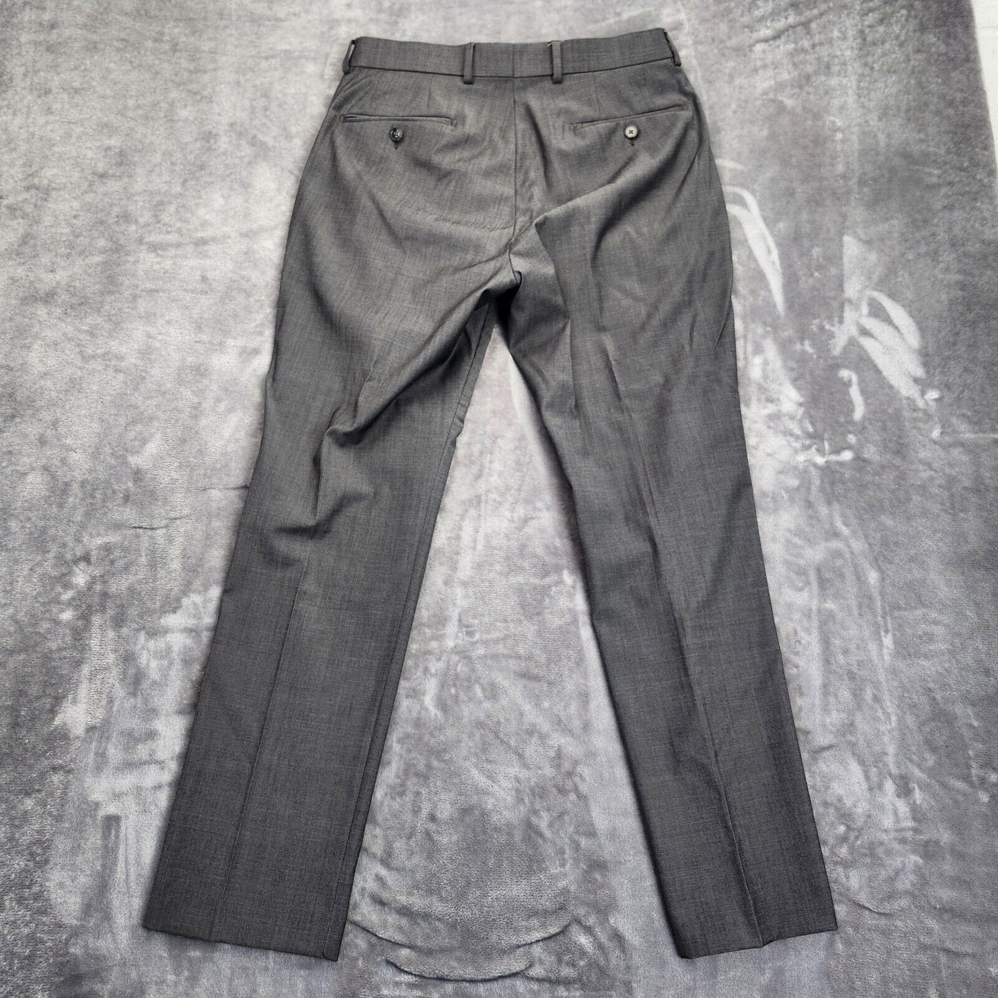 Calvin Klein Men's Suit Set Jacket Gray Blazer 38 Regular Pants 34w x 32L
