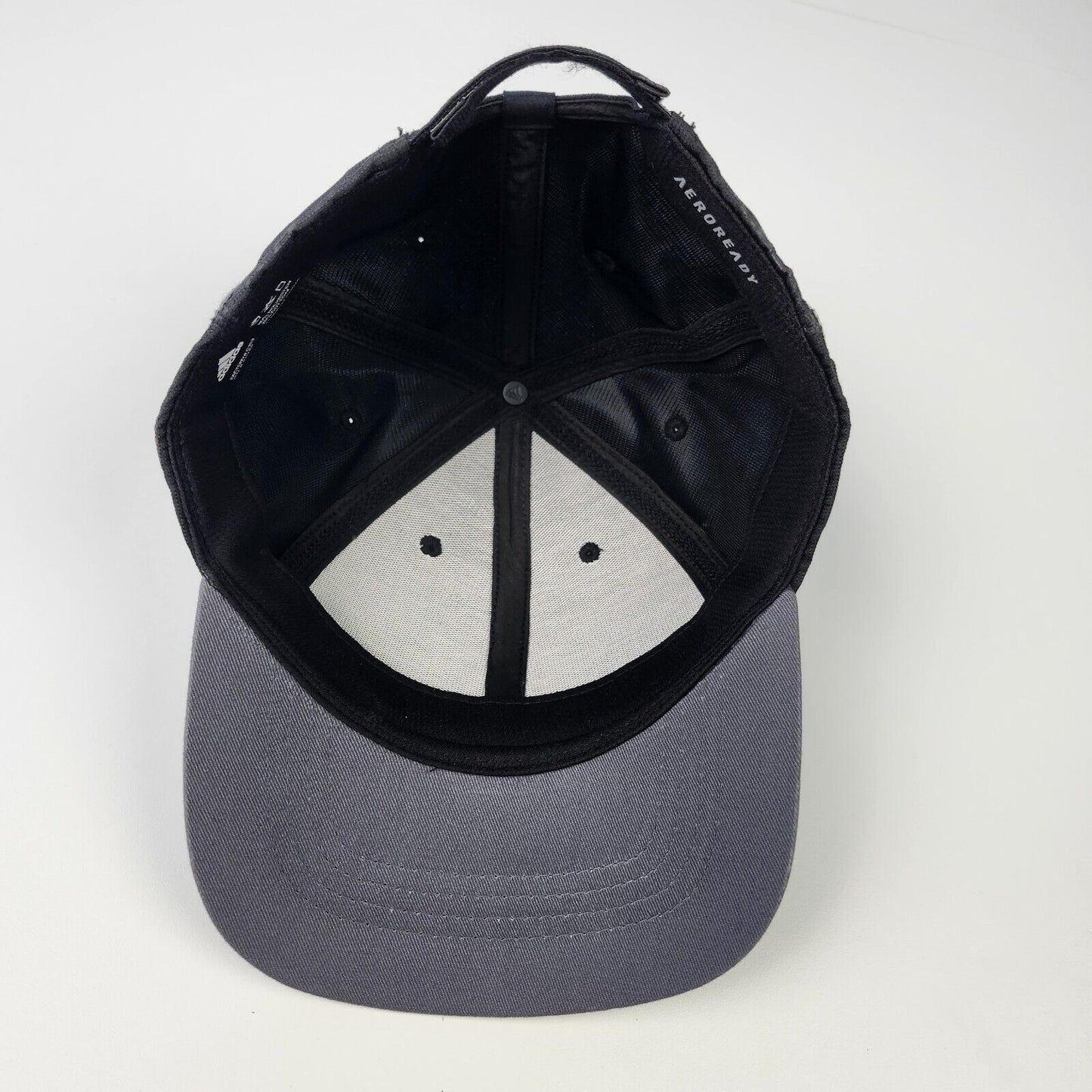 ADIDAS Aeroready Black C153 Baseball Cap Hat Adjustable Fit Black