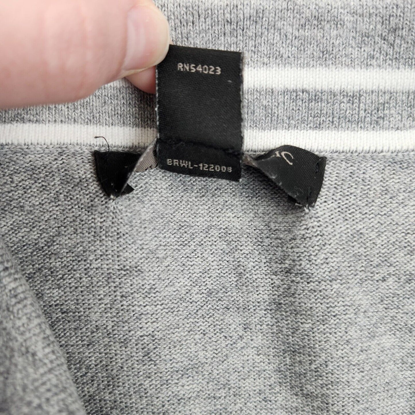 BANANA REPUBLIC SUPIMA COTTON Mens polo t shirt grey size medium