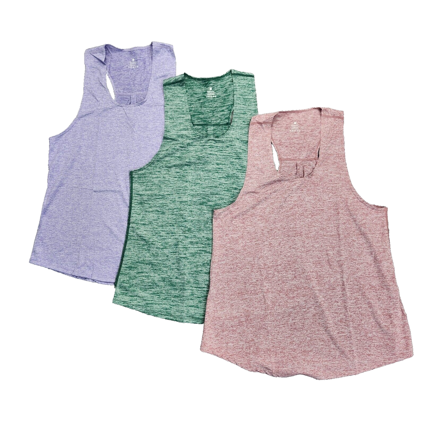 Womens 3 Pack Plus Size Workout Tank Top 2XL