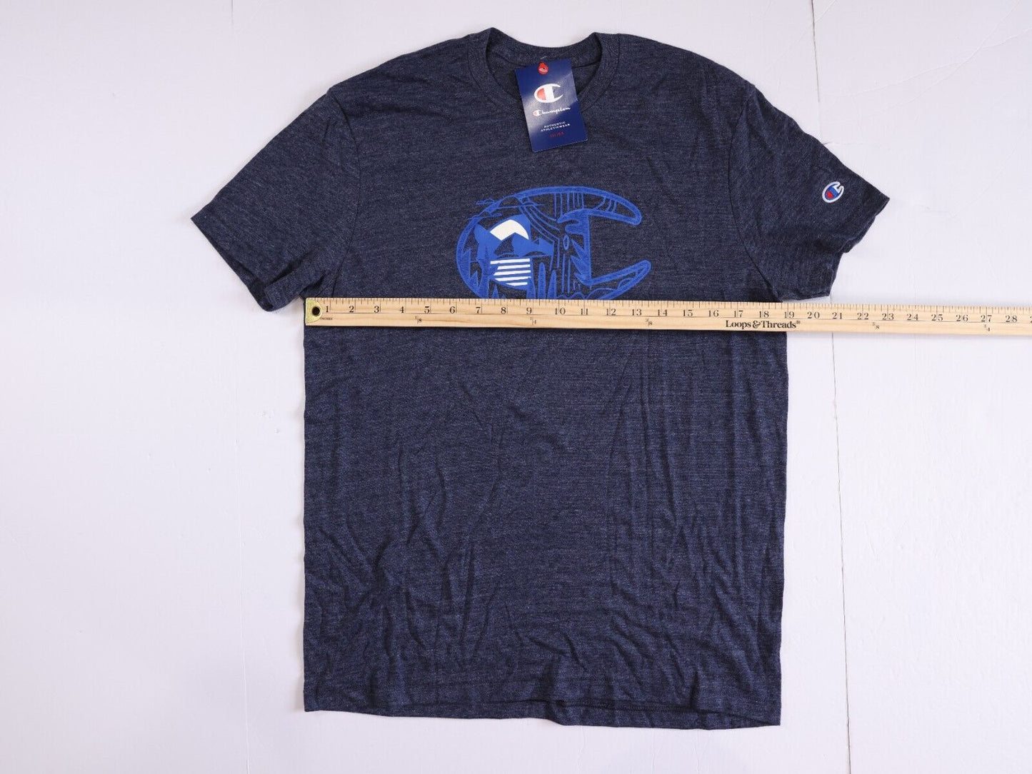 CHAMPION AUTHENTIC ACTIVEWEAR T Shirt Mens Size M Heather Gray