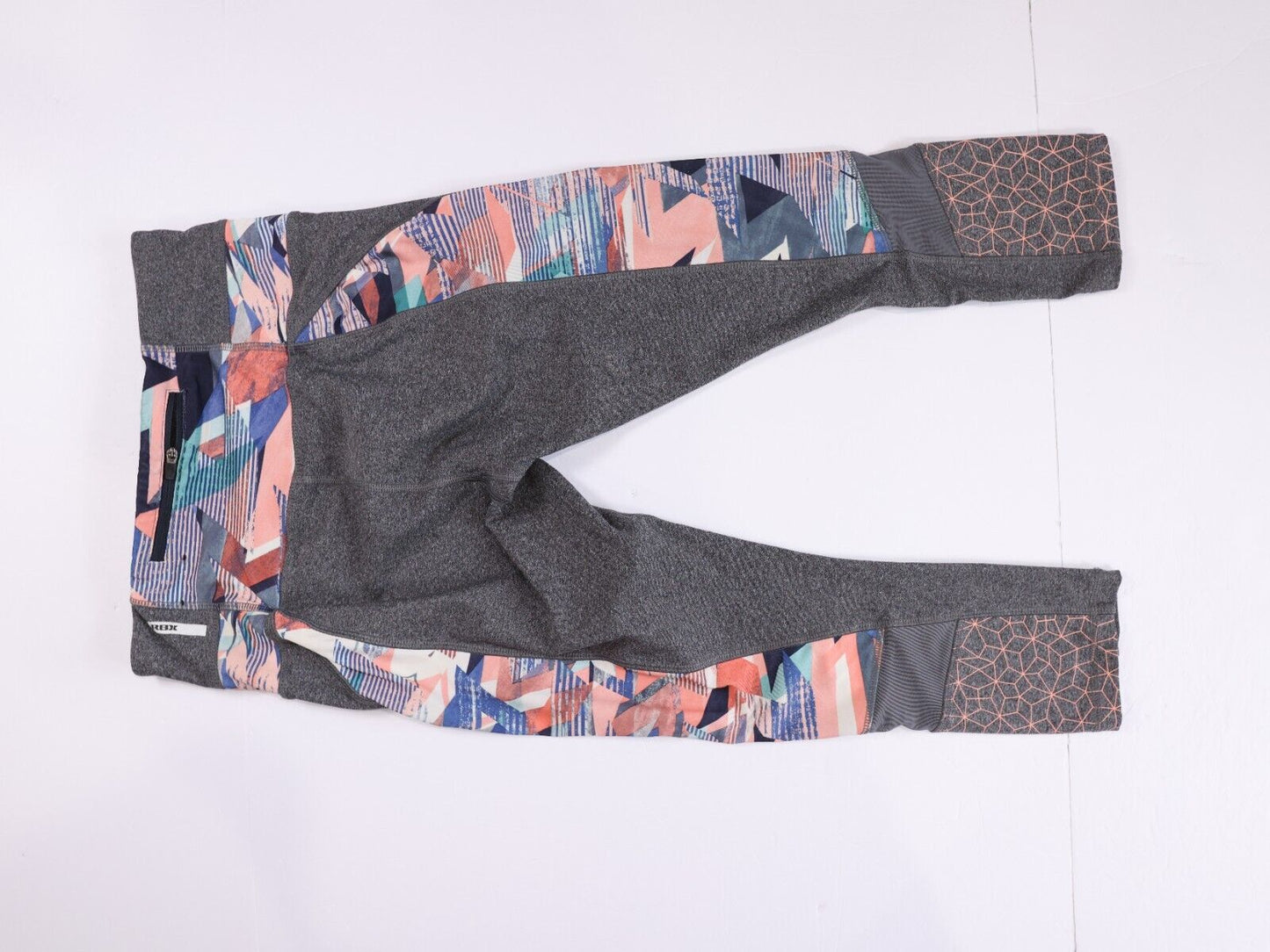 RBX Active Women's Capri Leggings Yoga Gym- Multi color pattern Sz Small