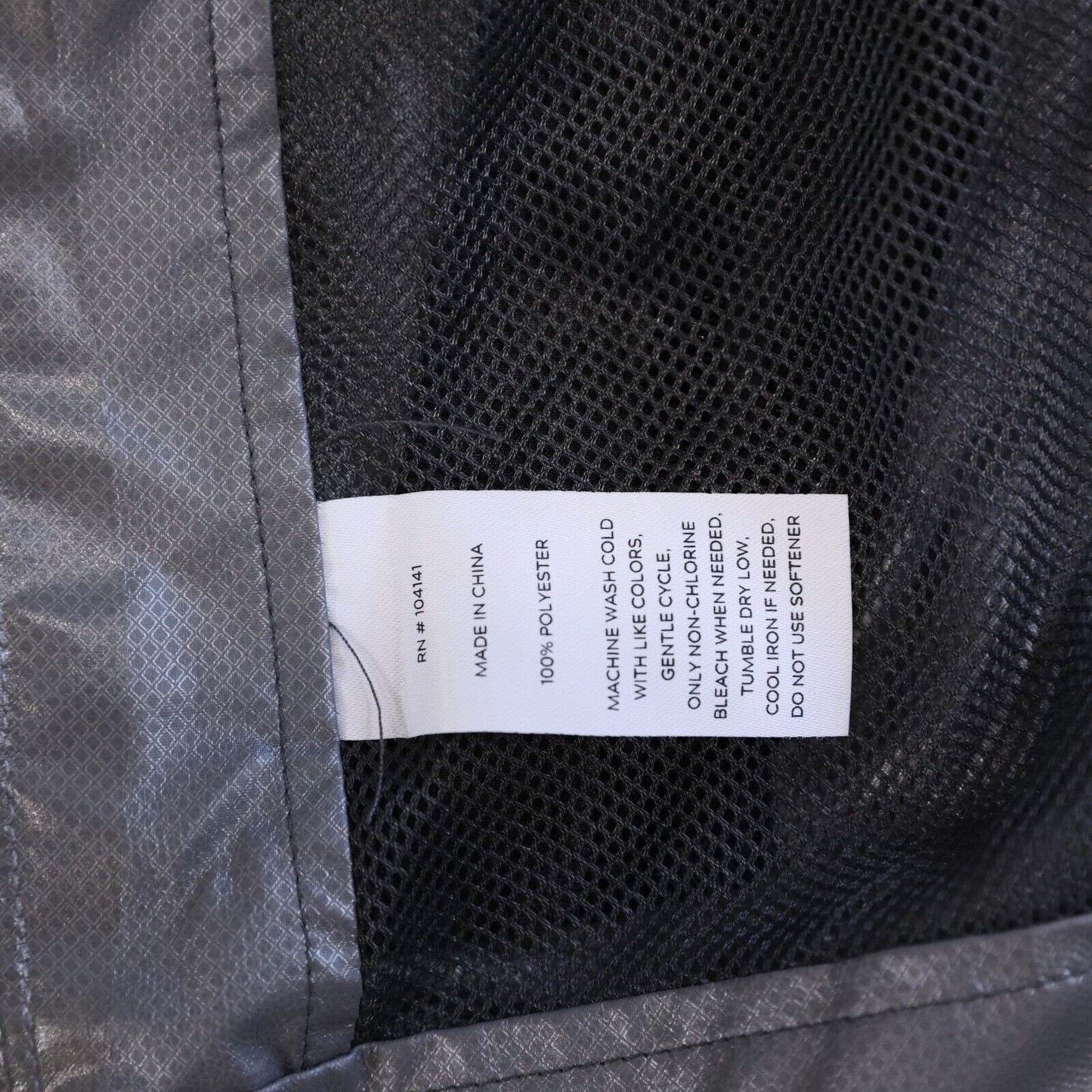Alpine Design Mens Hiking Camping Jacket Windbreaker Size Gray S