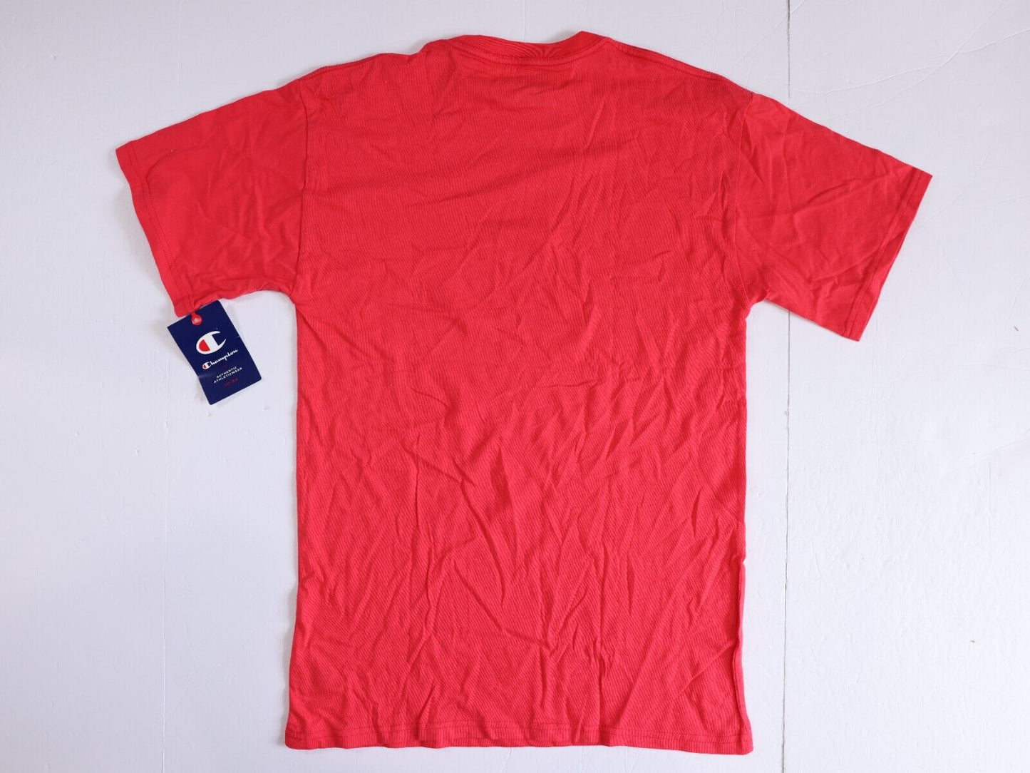 Champion T-Shirt Men's Jersey Tee Classic Fit Script Logo Size Small
