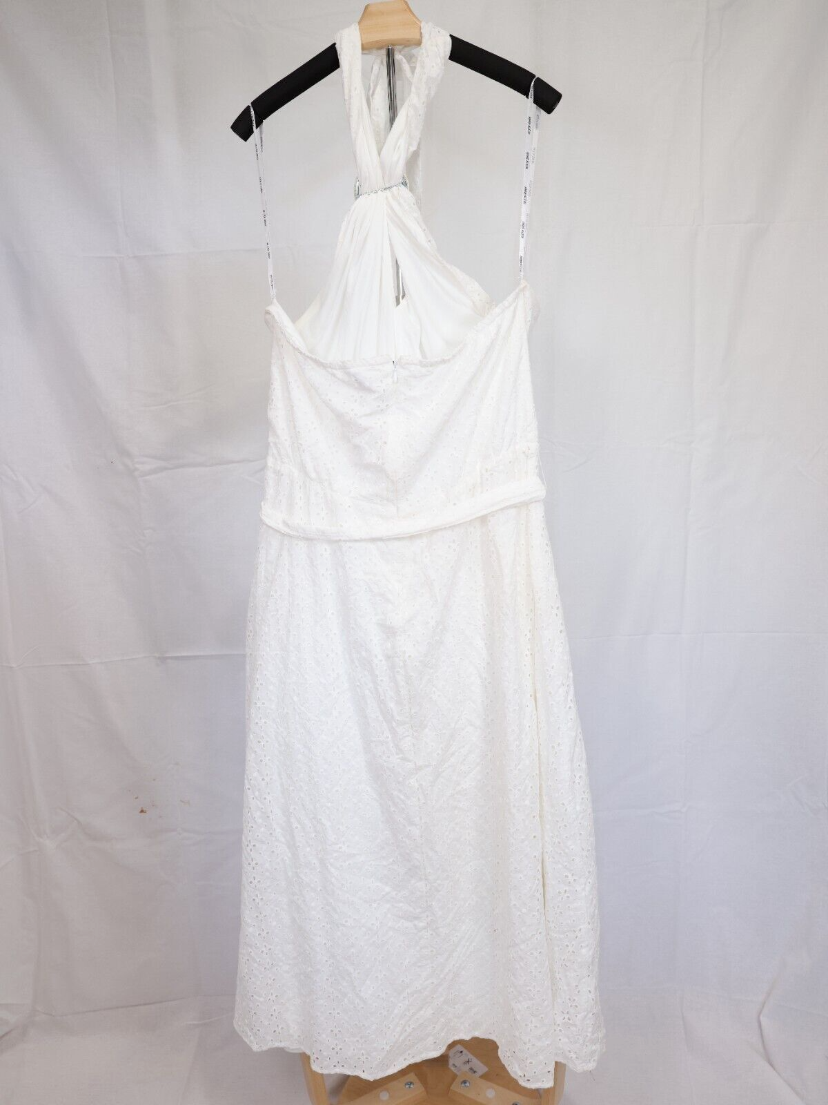 Anne Klein Women's O-Ring Halter Dress Size 16