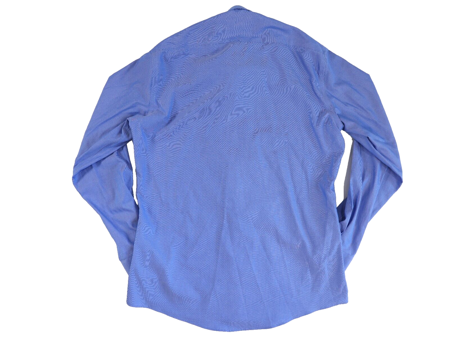 Button Down Slim Fit Dress Shirt Blue 15.5 34