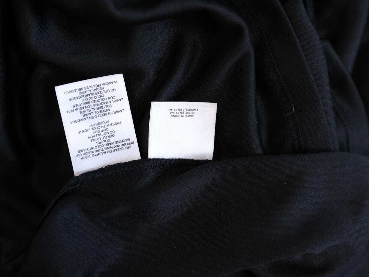 Anne Klein Black Faux Wrap Midi Dress Size XL