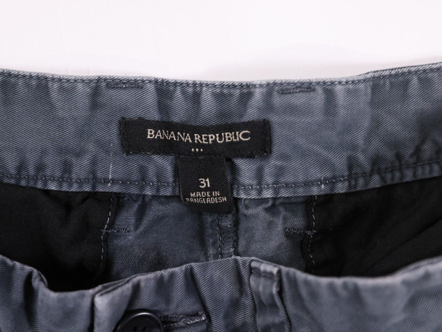 Banana Republic Mens Ombre Shorts 100% Cotton (Size 31)
