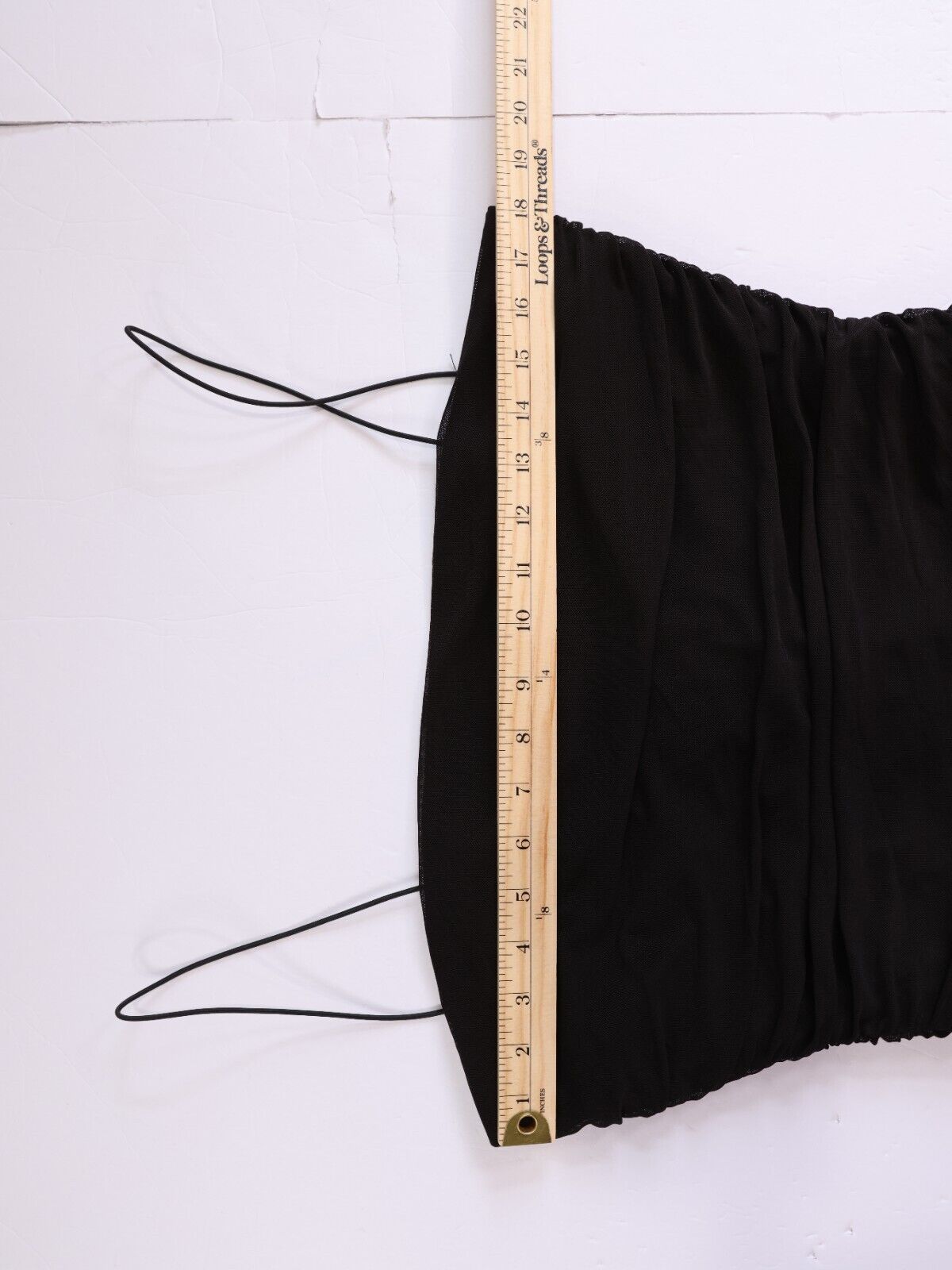 B Darlin Trendy Plus Size Bungee-Strap Black 16W