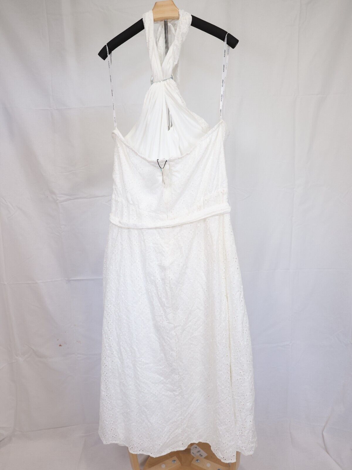 Anne Klein Women's O-Ring Halter Dress Size 16