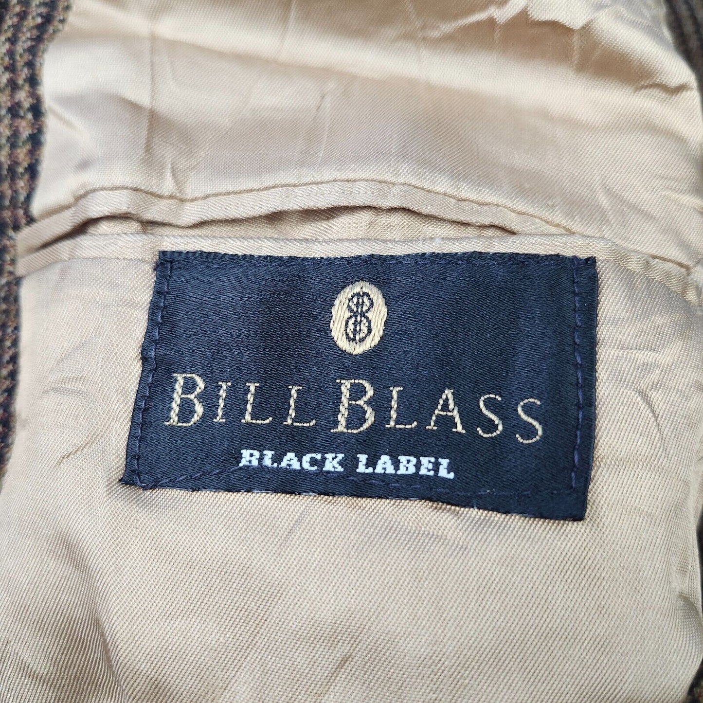 Bill Blass Black Label Brown Wool Blazer size 40