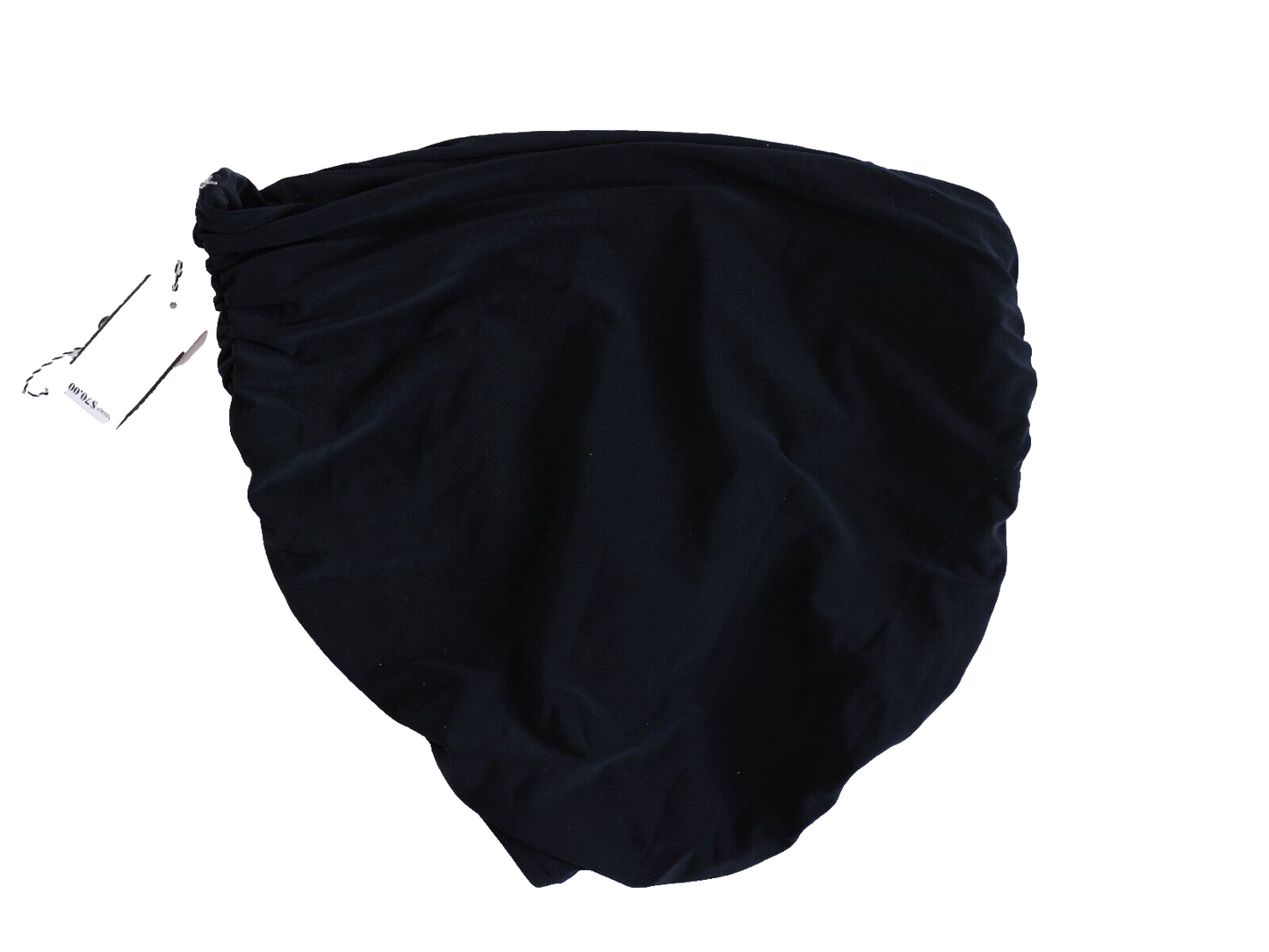 NWT Magicsuit Ruched Bikini Black Bottoms High Rise Tummy Slimming Size 18 NEW