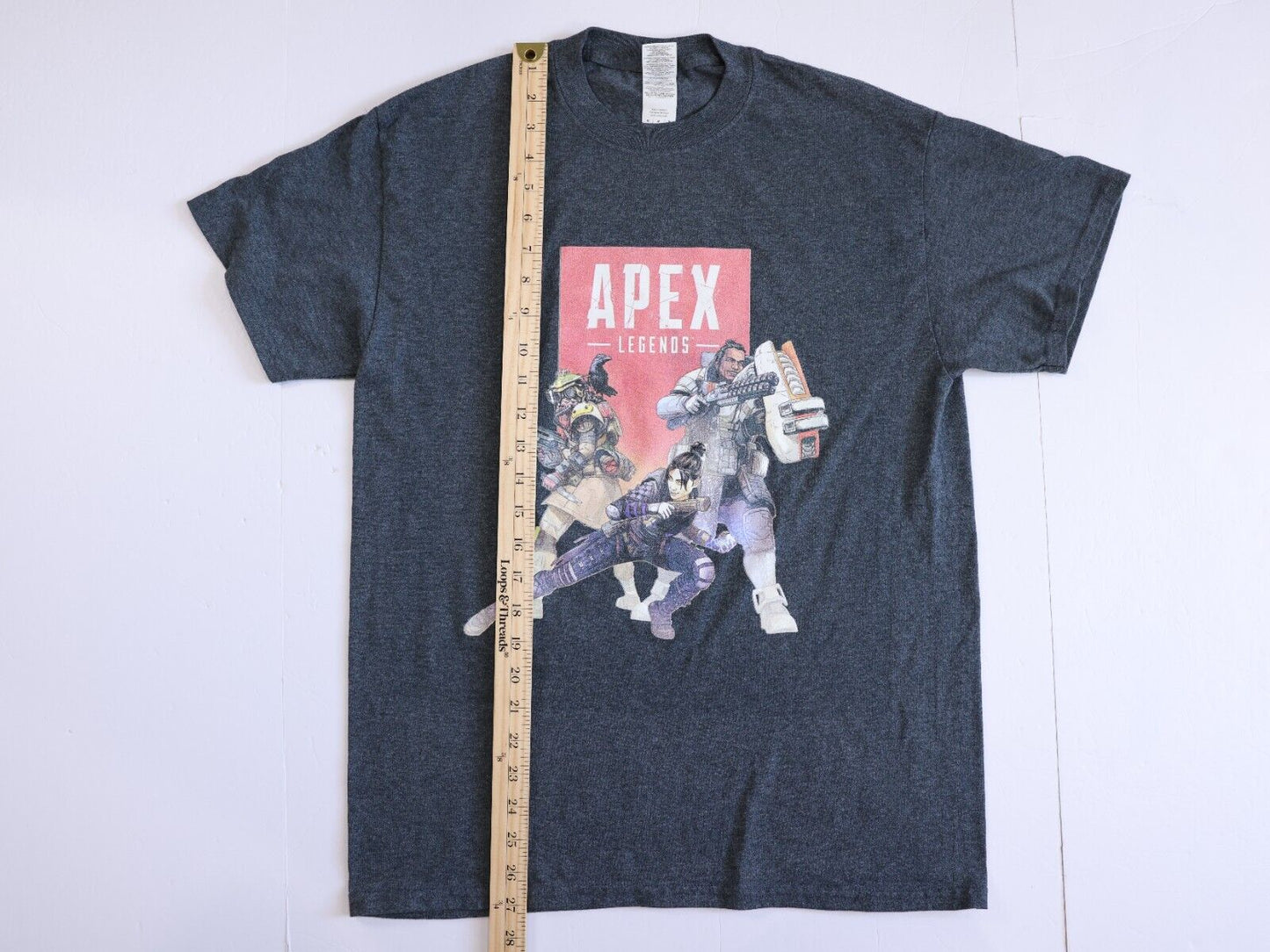 Apex Legends Gildan Heavy Cotton Gray T Shirt MEDIUM