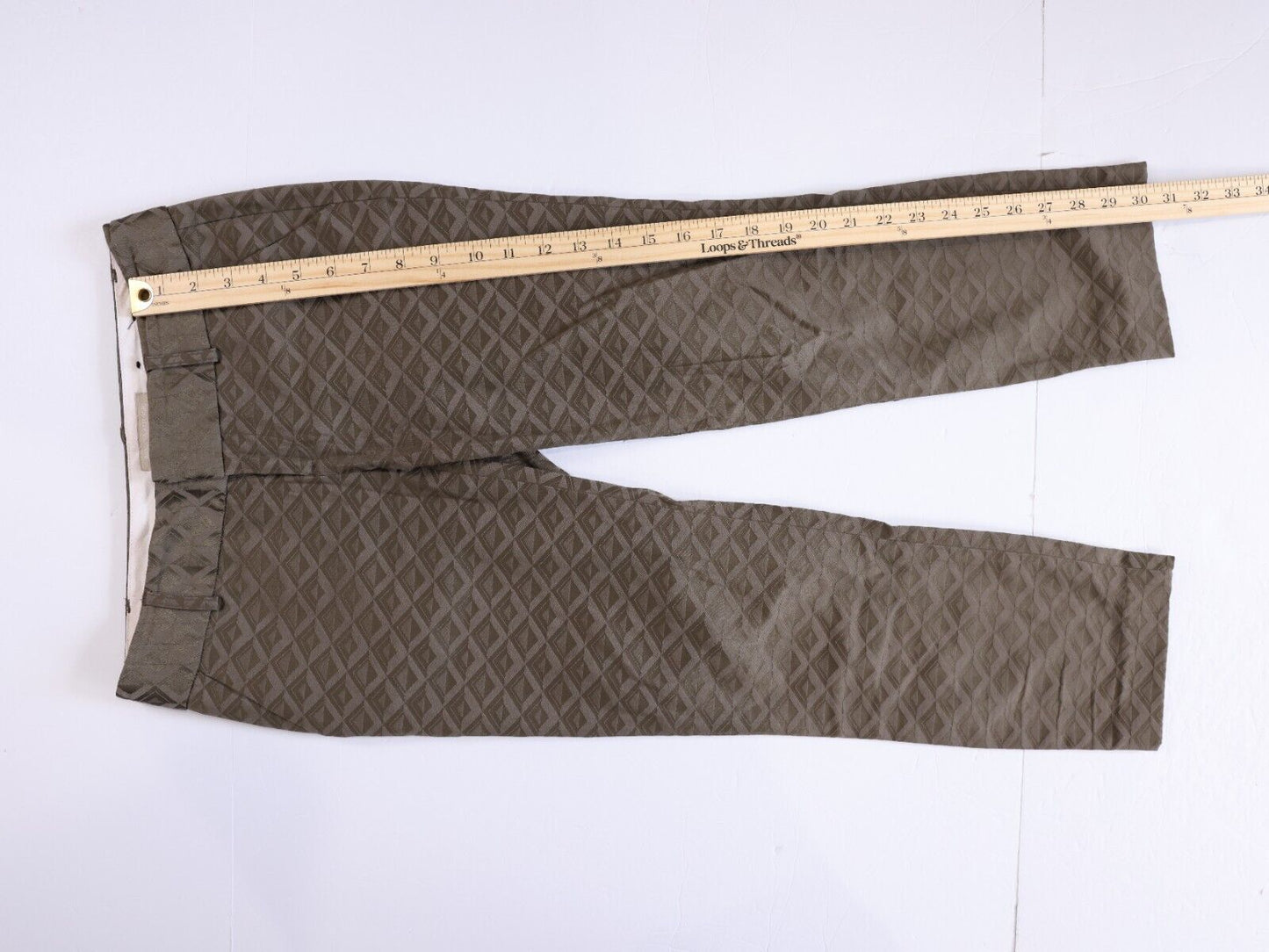banana republic cotton Textured pants Martin Fit Size 00P