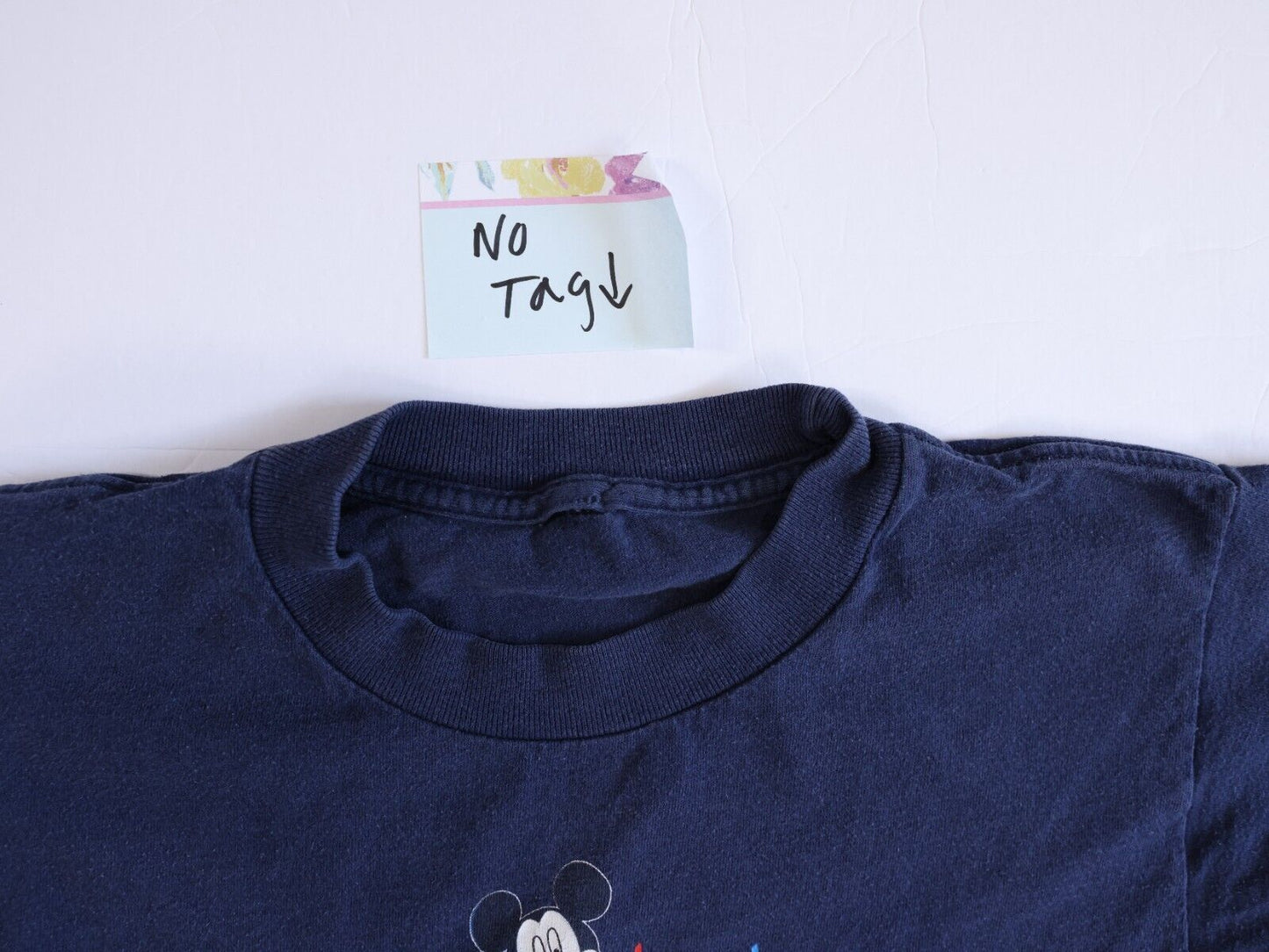Vintage Blue Disney T Shirt Mickey, Mini, Donald, Goofy Size S