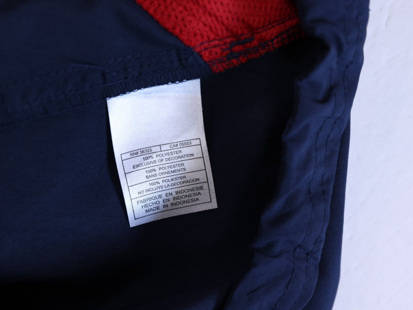 Nike Boston Red Socks 1/4 Zip Wind breaker with Hood Size M