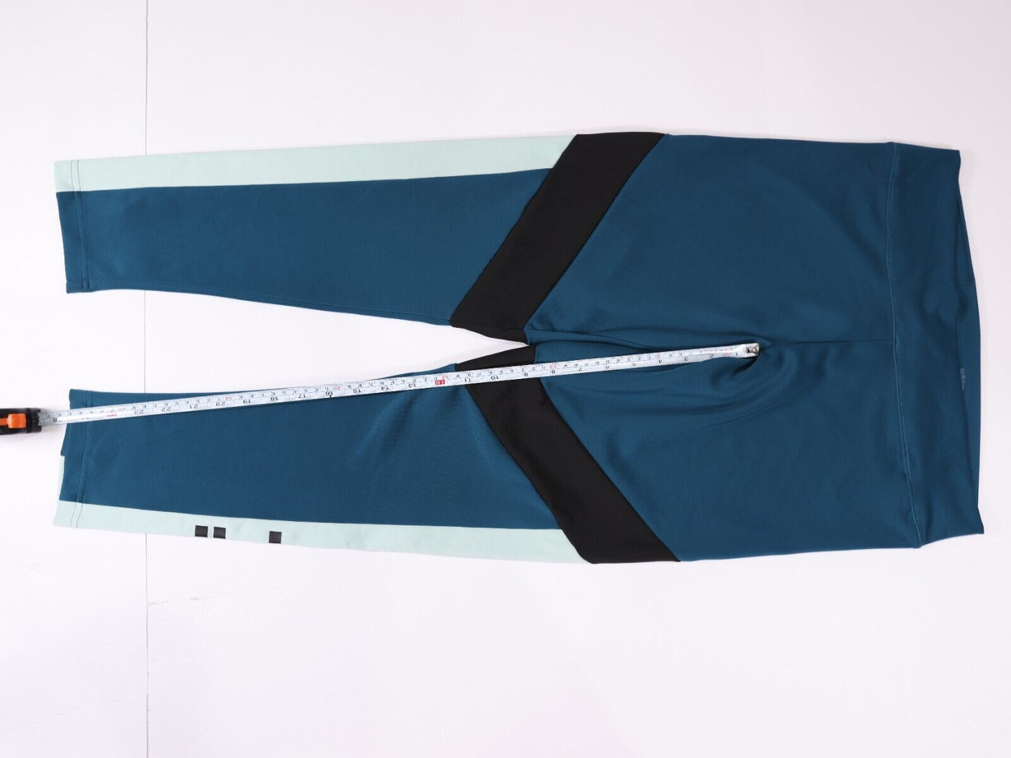 Adidas Ladies leggings Climate Paints in Green Size L