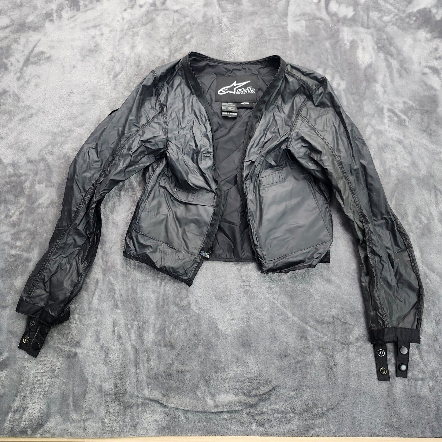 Alpinestars Womens Stella Armored Motorcycle Jacket Black Size XS