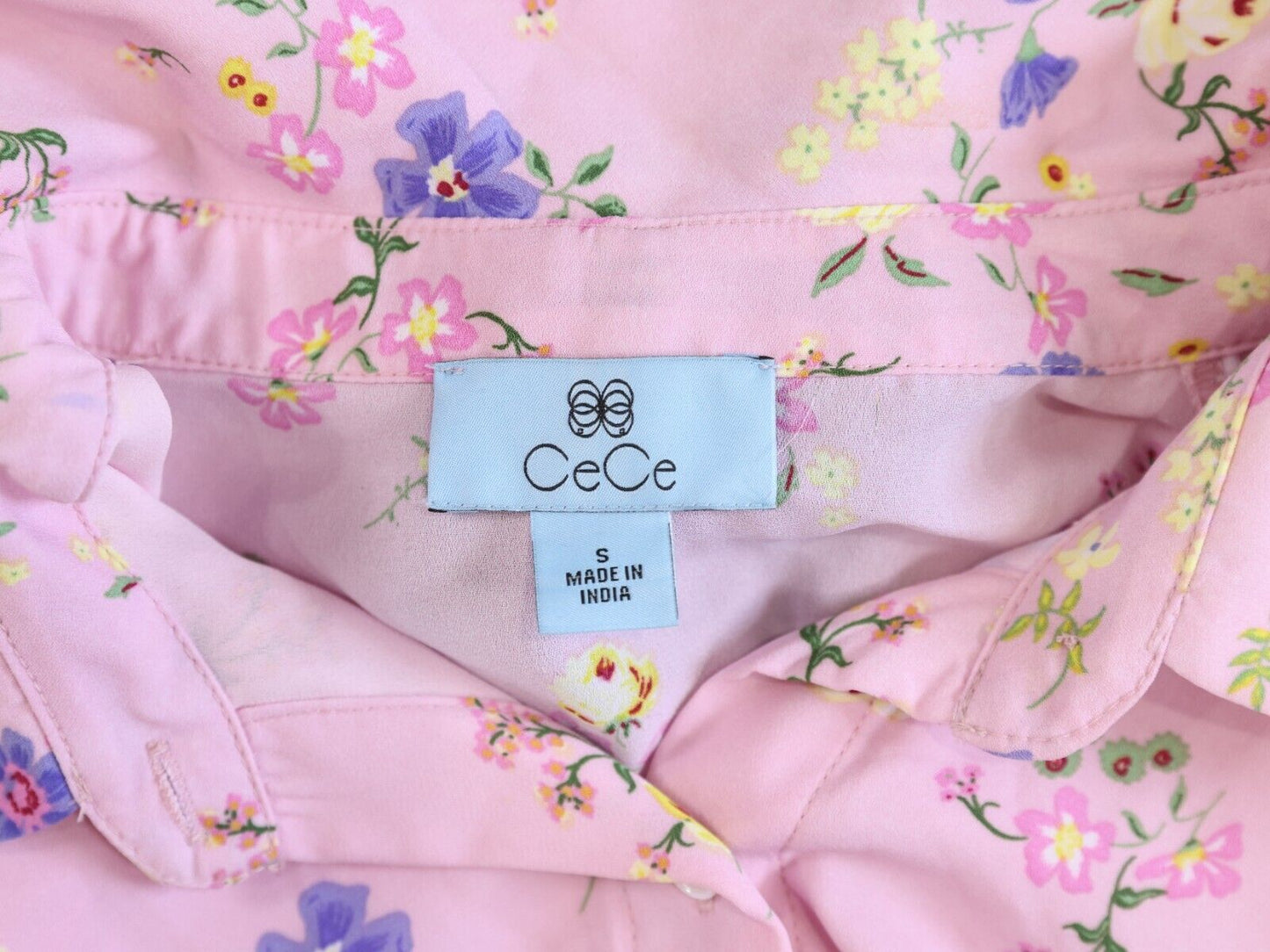 CeCe Dress 601 Corsage Vibrant Blooms Size S
