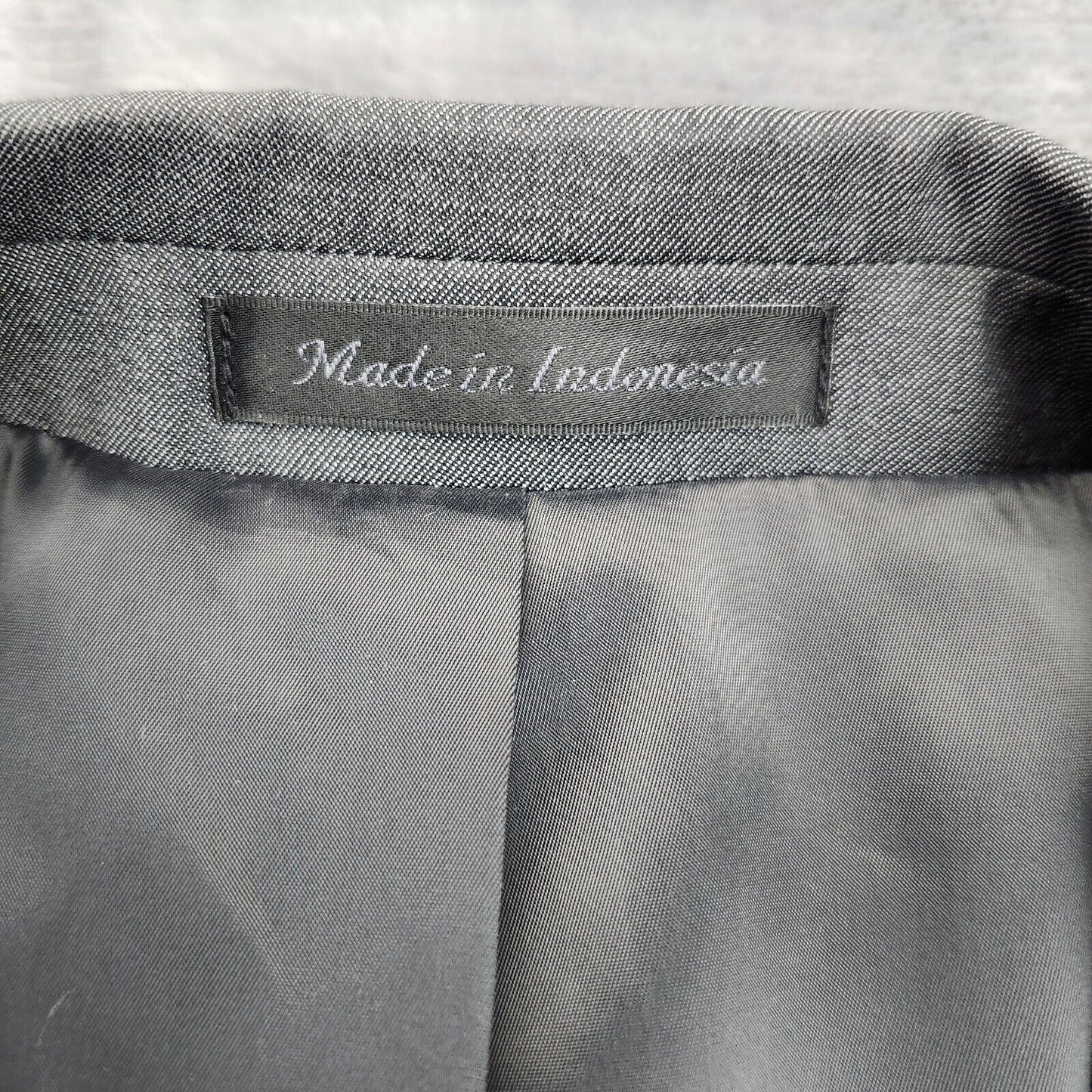 Calvin Klein Men's Suit Set Jacket Gray Blazer 38 Regular Pants 34w x 32L