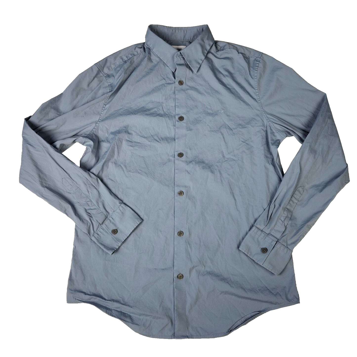 Calvin Klein light blue dress shirt mens size medium
