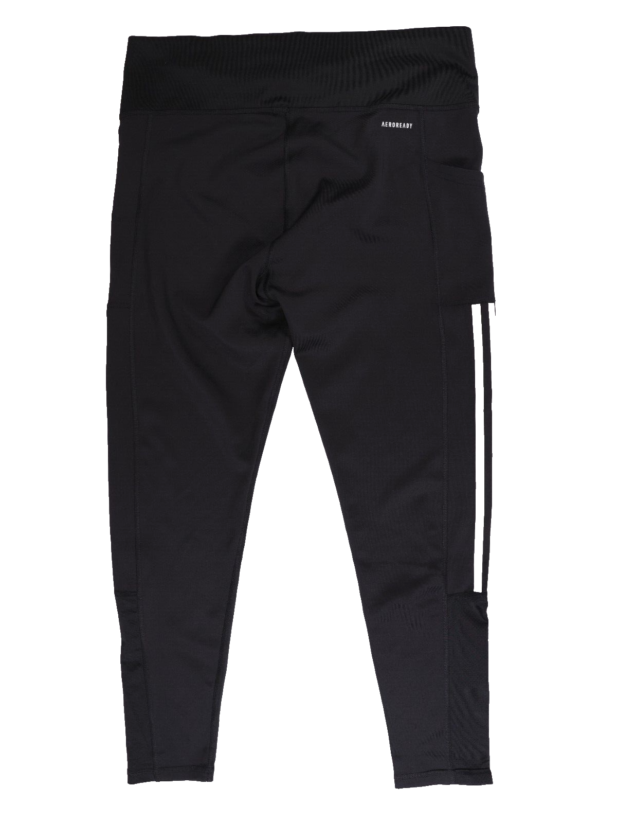 Adidas Womens Climate Aero Ready (Size XL) 3 Stripe Tight Pant - Black