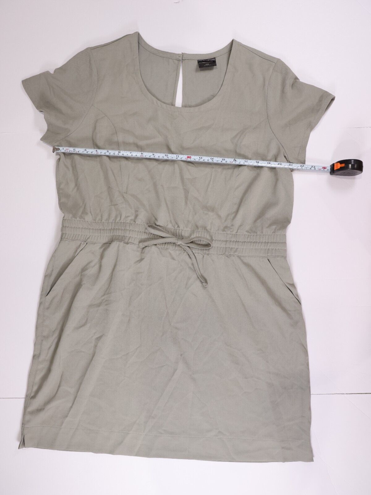32 Degrees Cool Ladies' Soft Lux Dress with Pockets Color Gray Size:XL