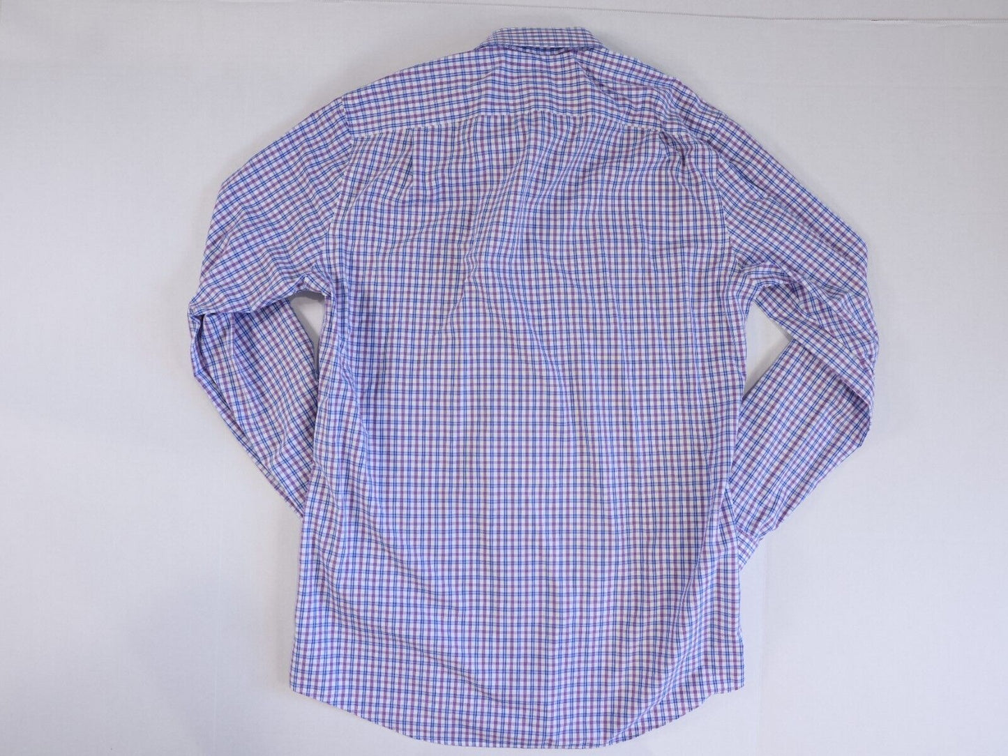 Amazon Essentials Button Down Slim Fit Dress Shirt check 15.5 34/35