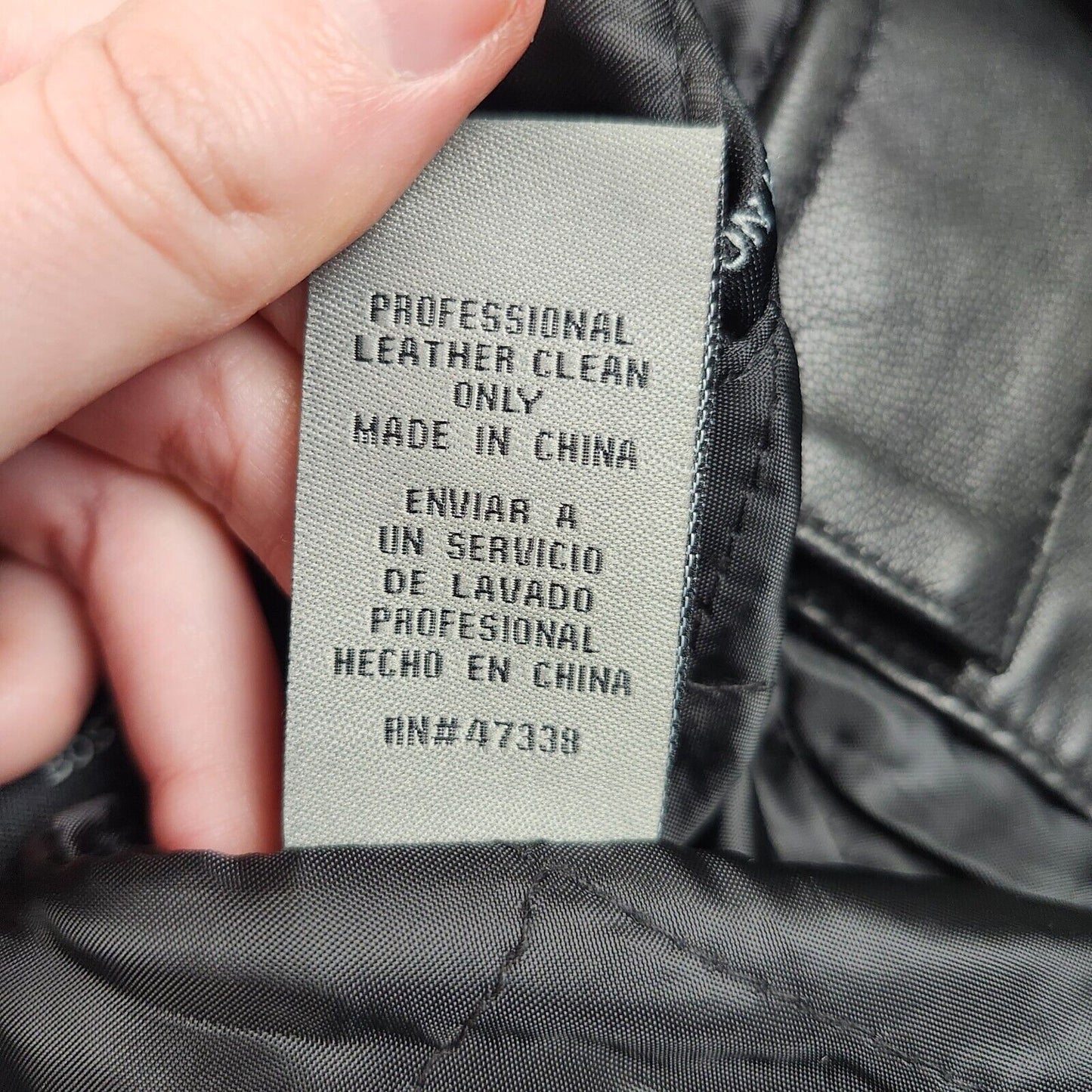 Boston Harbour Men's Genuine New Zealand Lambskin Leather Jacket, Black Medium